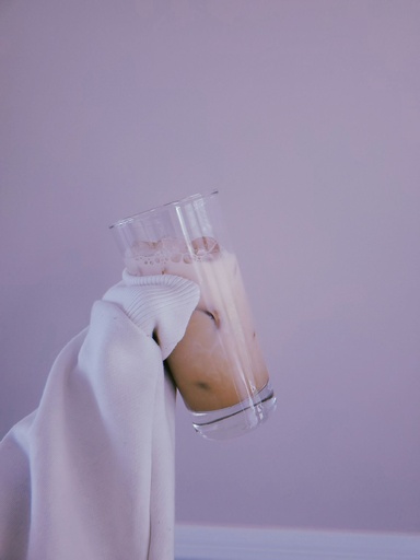 Cold badam milk